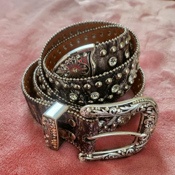 Nashville Country Store Accessories Rhinestone Cowboy Belt Poshmark